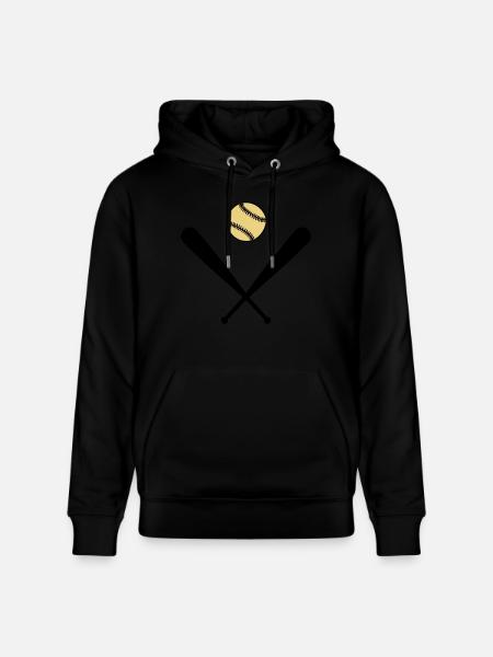 Baseball - Stanley/Stella CRUISER Unisex Organic Hoodie - black