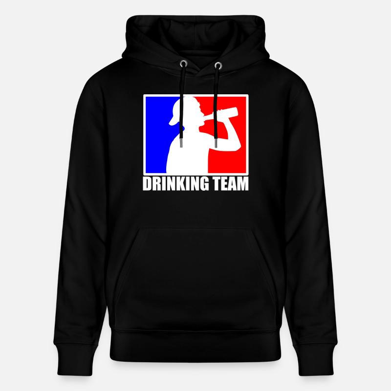 drinking team - Sweat à capuche bio CRUISER Stanley/Stella Unisexe - noir