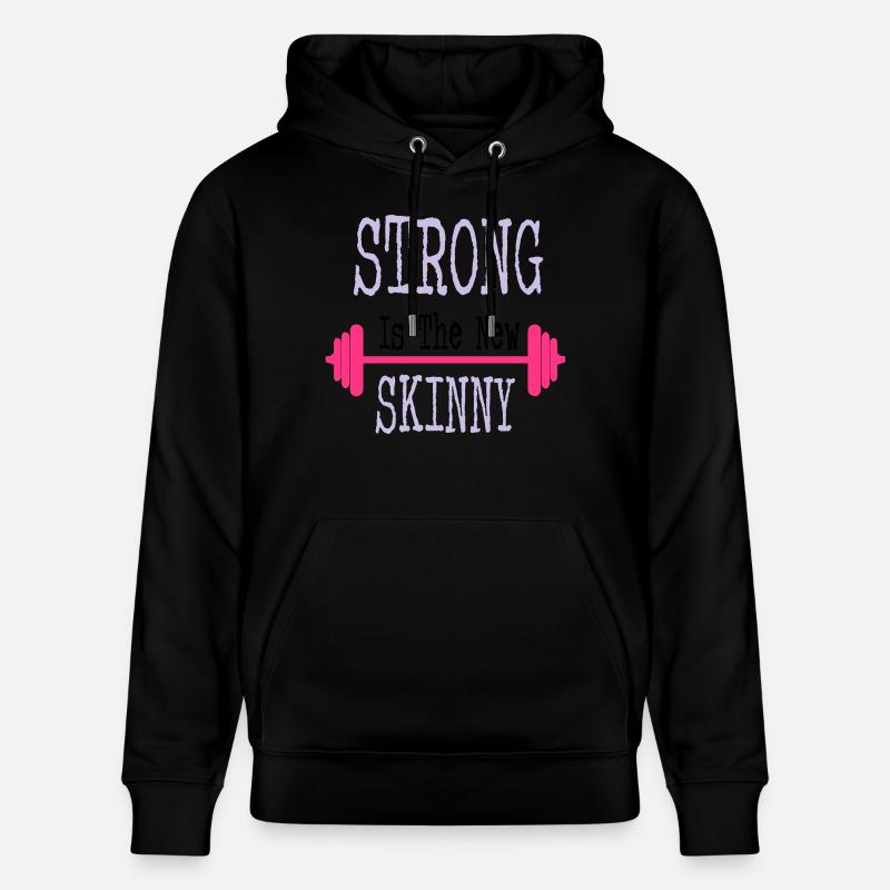 Strong - Sweat à capuche bio CRUISER Stanley/Stella Unisexe - noir