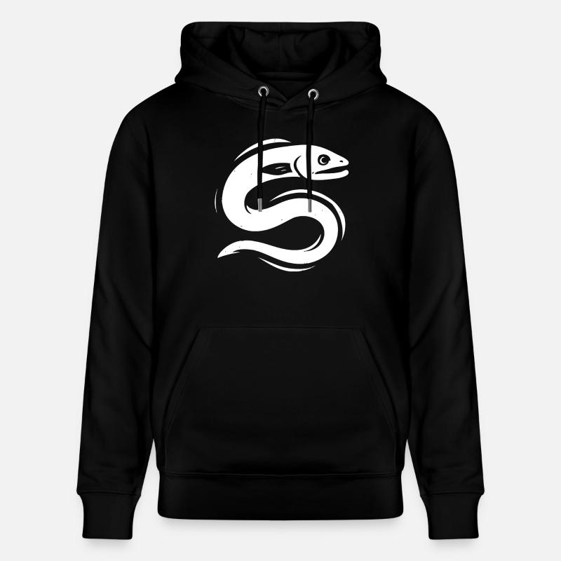 Pêche à l’anguille | Aaalangler - Sweat à capuche bio CRUISER Stanley/Stella Unisexe - noir
