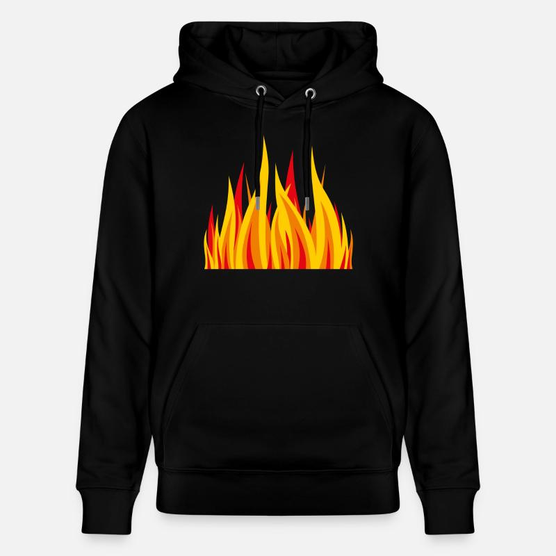 Fire 2 - Sweat à capuche bio CRUISER Stanley/Stella Unisexe - noir