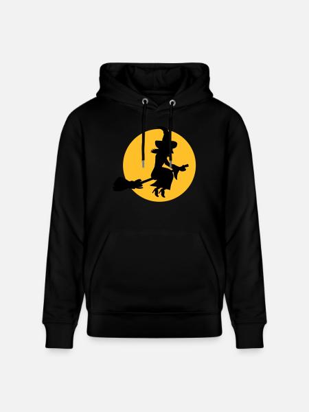 Hexe - Stanley/Stella Unisex Bio-Hoodie CRUISER  - Schwarz