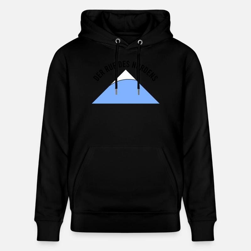 Der Ruf des Nordens - Sweat à capuche bio CRUISER Stanley/Stella Unisexe - noir