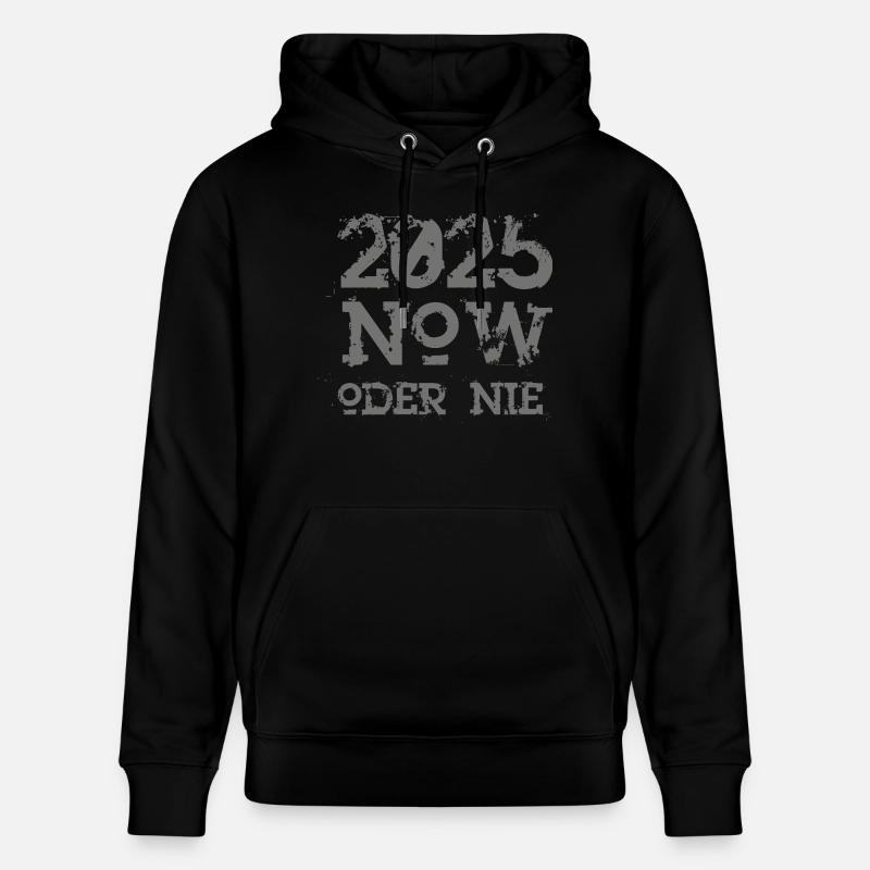 NOW oder nie 2025 - Stanley/Stella Unisex Bio-Hoodie CRUISER  - Schwarz