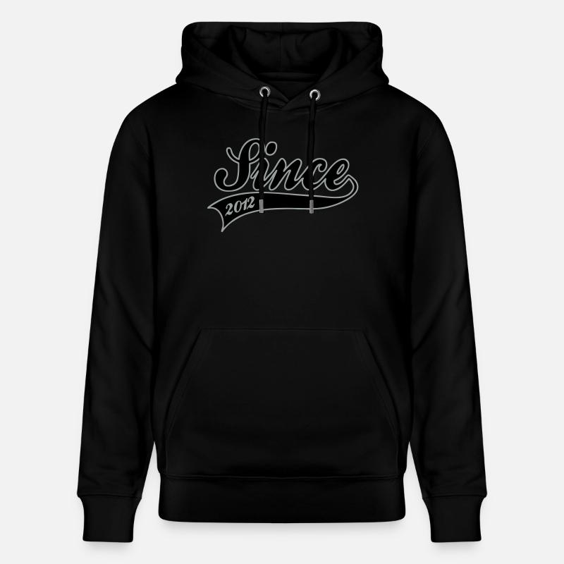 naissance - Since 2012 - Sweat à capuche bio CRUISER Stanley/Stella Unisexe - noir