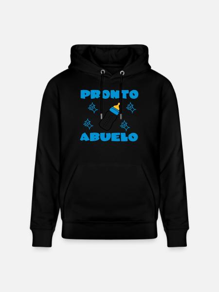 Pronto abuelo - Stanley/Stella CRUISER Unisex Organic Hoodie - black