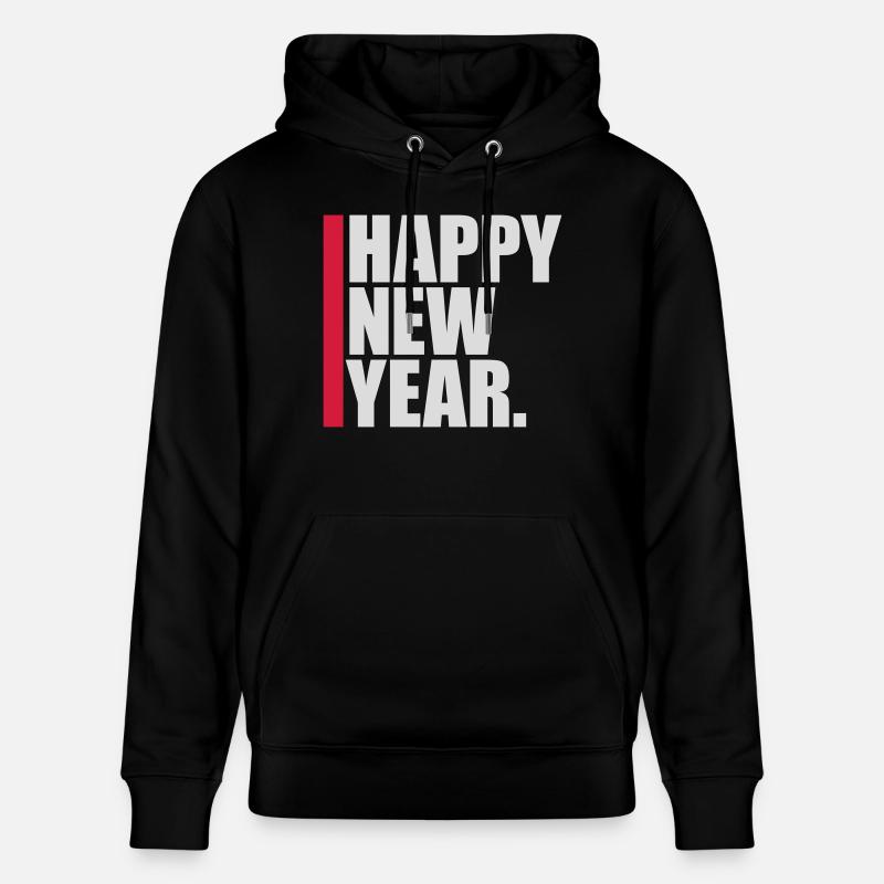Citation Bonne année - Sweat à capuche bio CRUISER Stanley/Stella Unisexe - noir