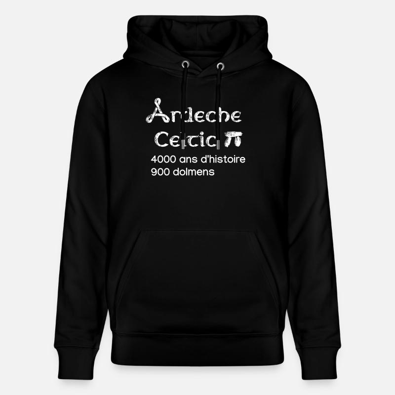 Ardeche celtic 3 - Sweat à capuche bio CRUISER Stanley/Stella Unisexe - noir