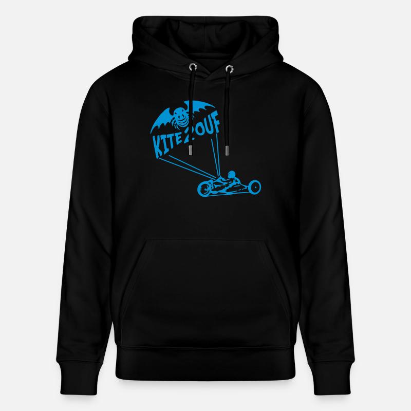 kite2ouf - Sweat à capuche bio CRUISER Stanley/Stella Unisexe - noir