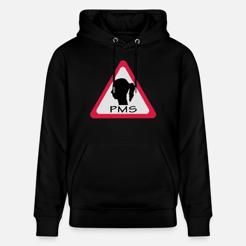 pms warning - Stanley/Stella Unisex Bio-Hoodie CRUISER  - Schwarz