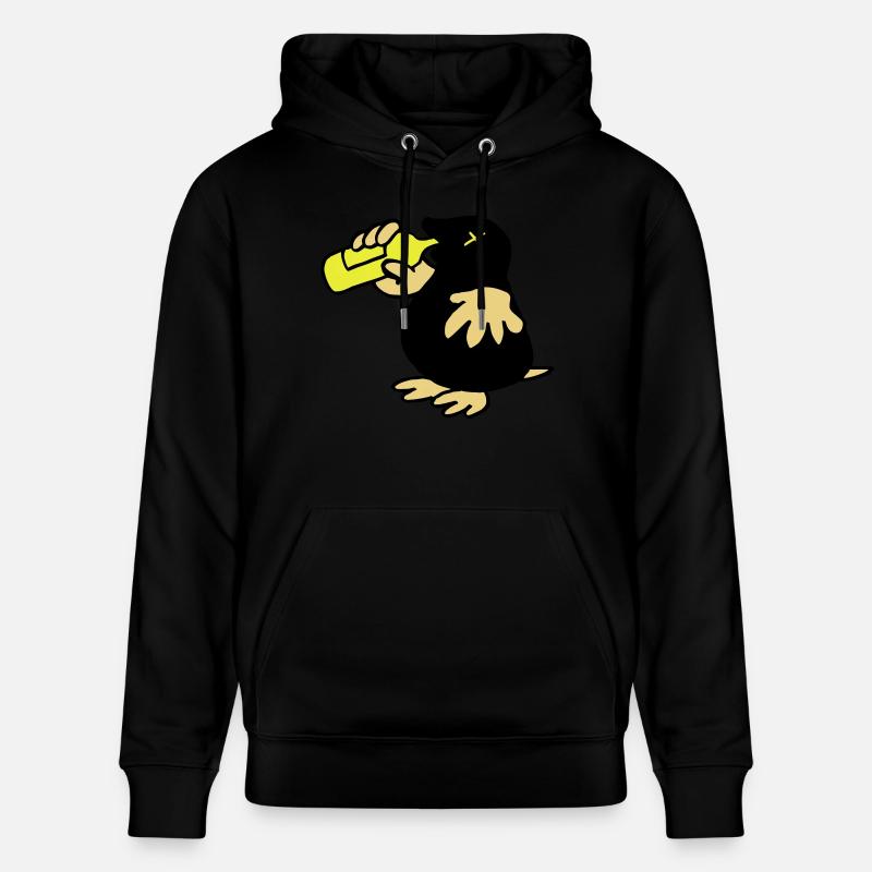 Mole Saufwurf - Sweat à capuche bio CRUISER Stanley/Stella Unisexe - noir