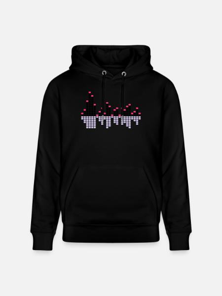Equalizer1 3C. - Sweat à capuche bio CRUISER Stanley/Stella Unisexe - noir
