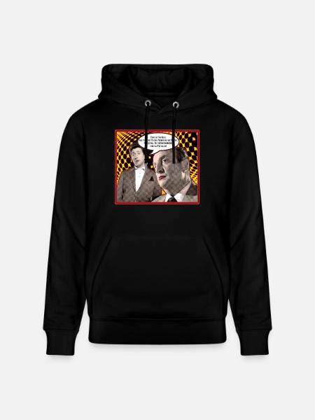 écoute on t'connaît pas - Sweat à capuche bio CRUISER Stanley/Stella Unisexe - noir