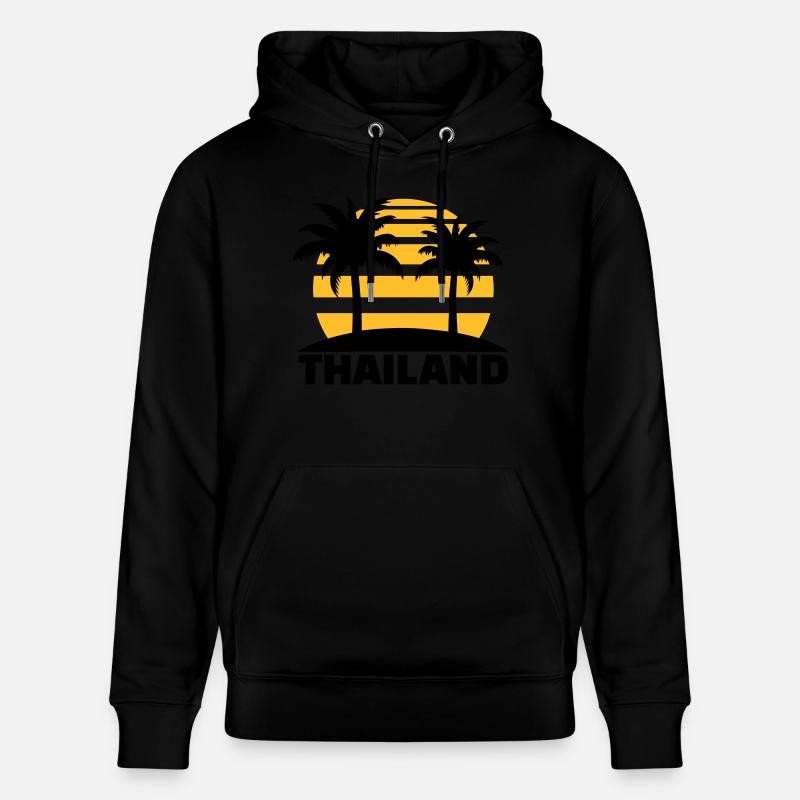 Thailand - Sweat à capuche bio CRUISER Stanley/Stella Unisexe - noir