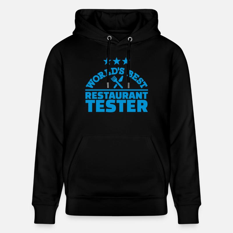 Restaurant tester - Sweat à capuche bio CRUISER Stanley/Stella Unisexe - noir
