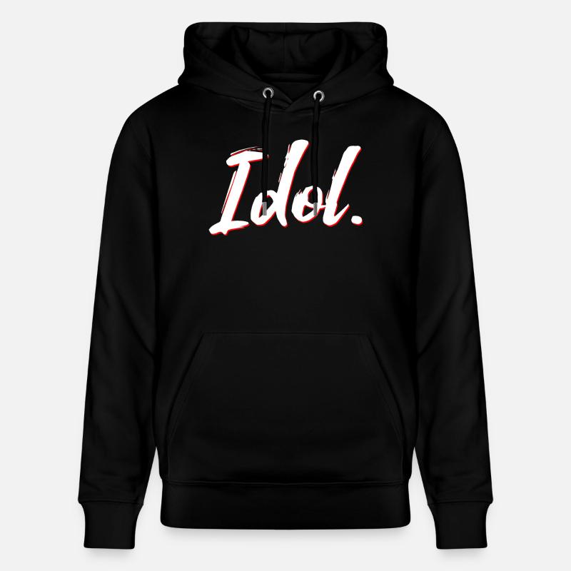 Idol neu - Stanley/Stella Unisex Bio-Hoodie CRUISER  - Schwarz