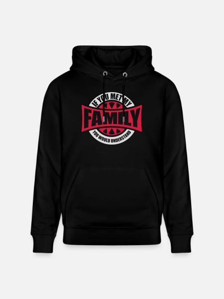 vous comprendriez citation - Sweat à capuche bio CRUISER Stanley/Stella Unisexe - noir