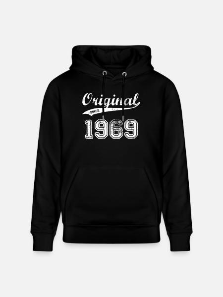 1969 - Stanley/Stella Unisex Bio-Hoodie CRUISER  - Schwarz