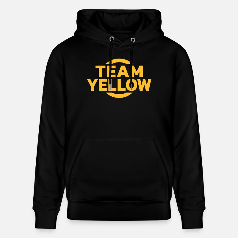 Team Yellow - Sweat à capuche bio CRUISER Stanley/Stella Unisexe - noir