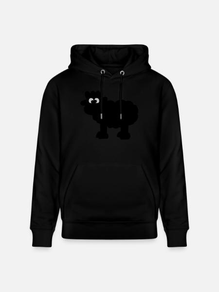 sheepblack - Stanley/Stella Unisex Bio-Hoodie CRUISER - Schwarz