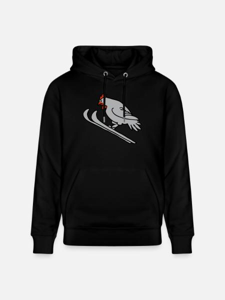 Ski-Henne - Stanley/Stella Unisex Bio-Hoodie CRUISER - Schwarz