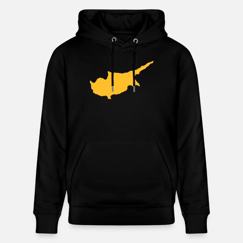 Zypern - Stanley/Stella Unisex Bio-Hoodie CRUISER  - Schwarz