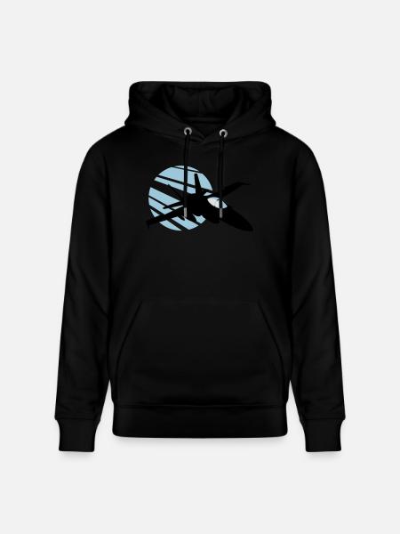 fighter - Sweat à capuche bio CRUISER Stanley/Stella Unisexe - noir