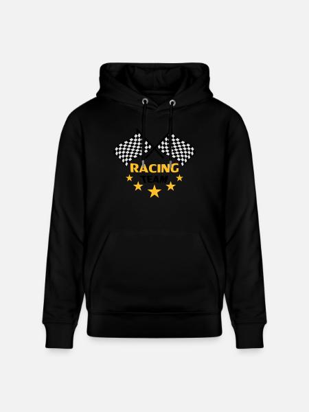 racing_team - Sweat à capuche bio CRUISER Stanley/Stella Unisexe - noir