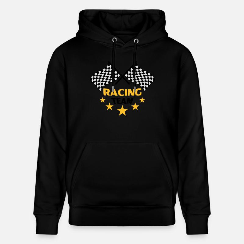 racing_team - Sweat à capuche bio CRUISER Stanley/Stella Unisexe - noir