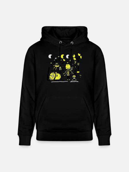 Universe - Stanley/Stella CRUISER Unisex Organic Hoodie - black