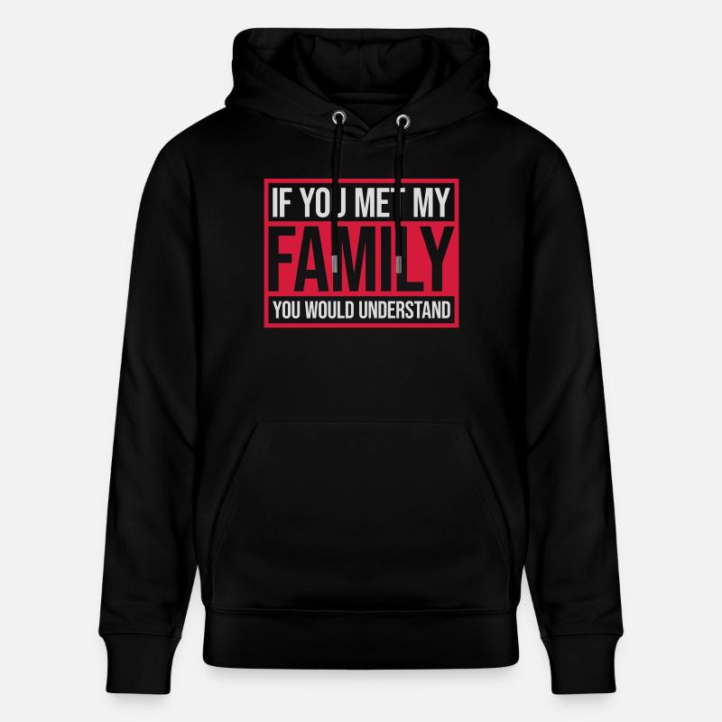 vous comprendriez citation - Sweat à capuche bio CRUISER Stanley/Stella Unisexe - noir