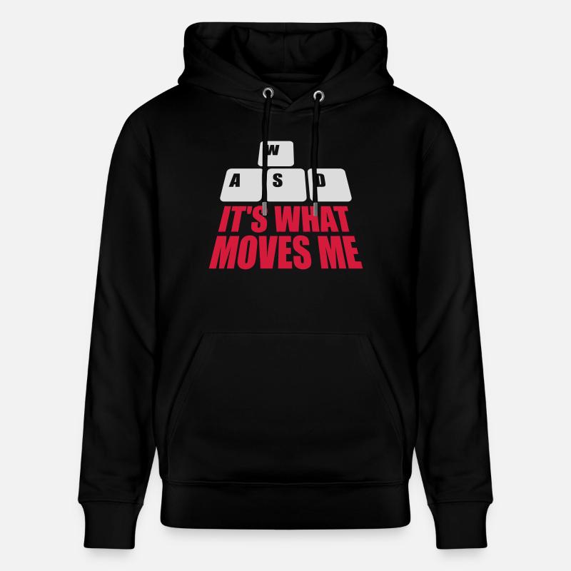 its what moves me - Stanley/Stella Unisex Bio-Hoodie CRUISER  - Schwarz