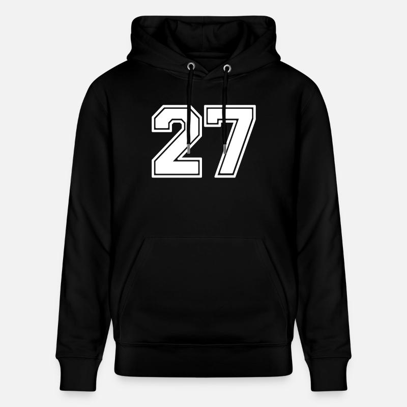 27 - Sweat à capuche bio CRUISER Stanley/Stella Unisexe - noir