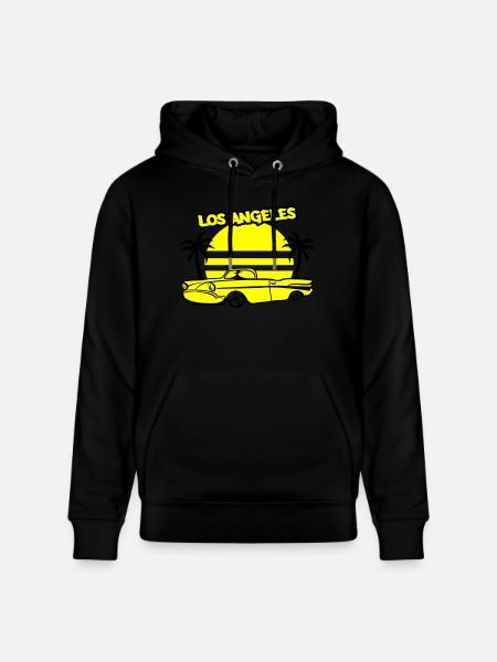 Los Angeles Lowrider - Stanley/Stella CRUISER Unisex Organic Hoodie - black