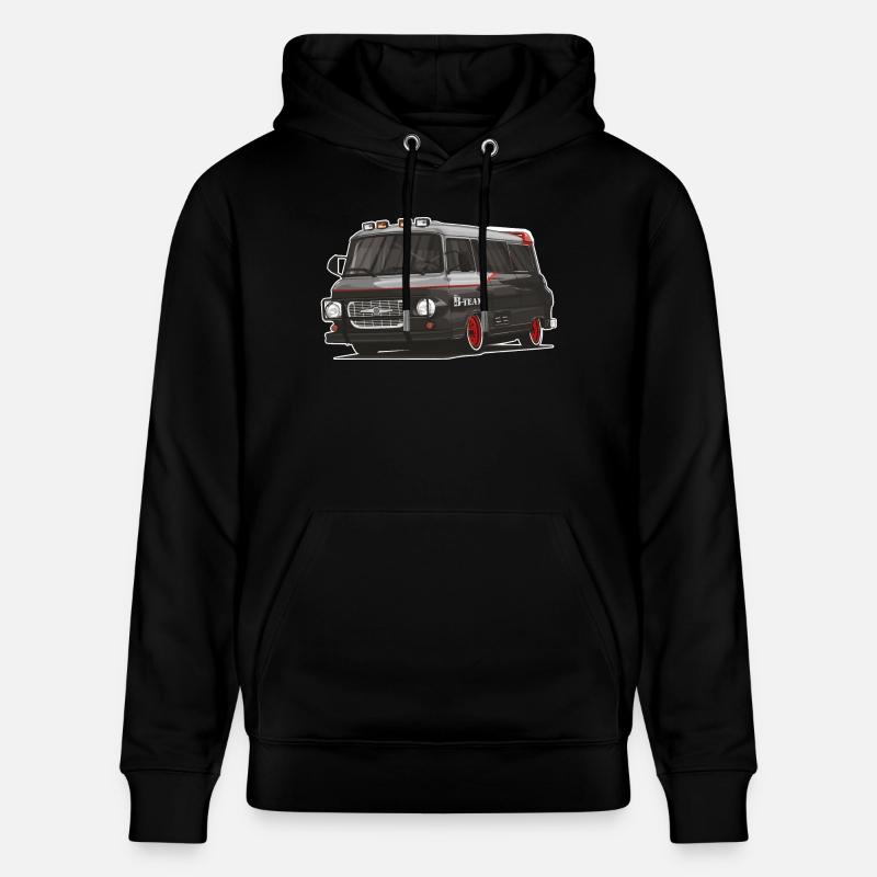 Barkas B1000 // Illustration - Stanley/Stella Unisex Bio-Hoodie CRUISER  - Schwarz