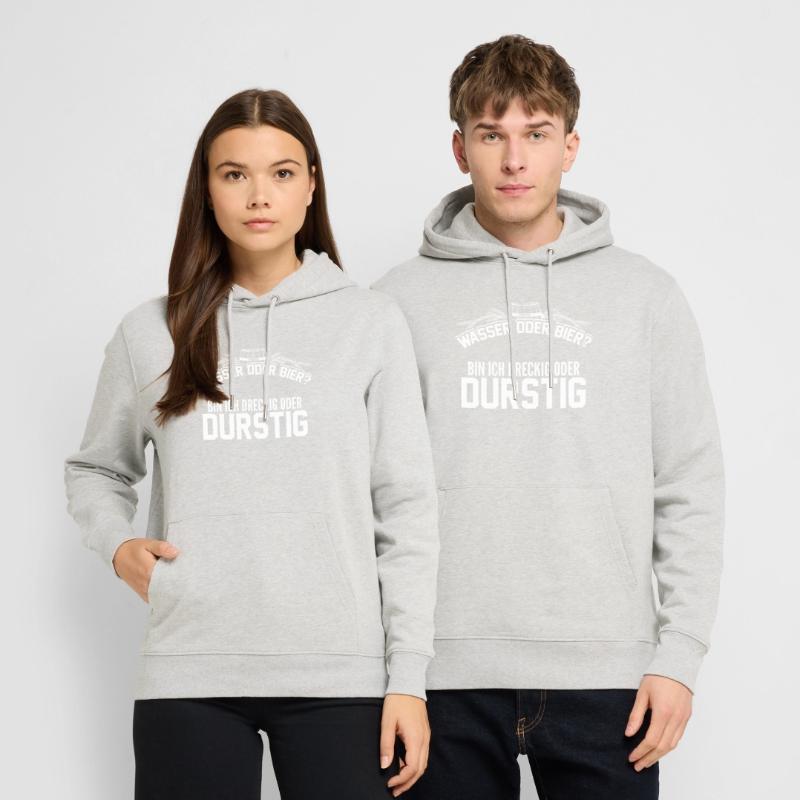 Bier - Wasser oder Bier Stanley/Stella Unisex Bio-Hoodie CRUISER 
