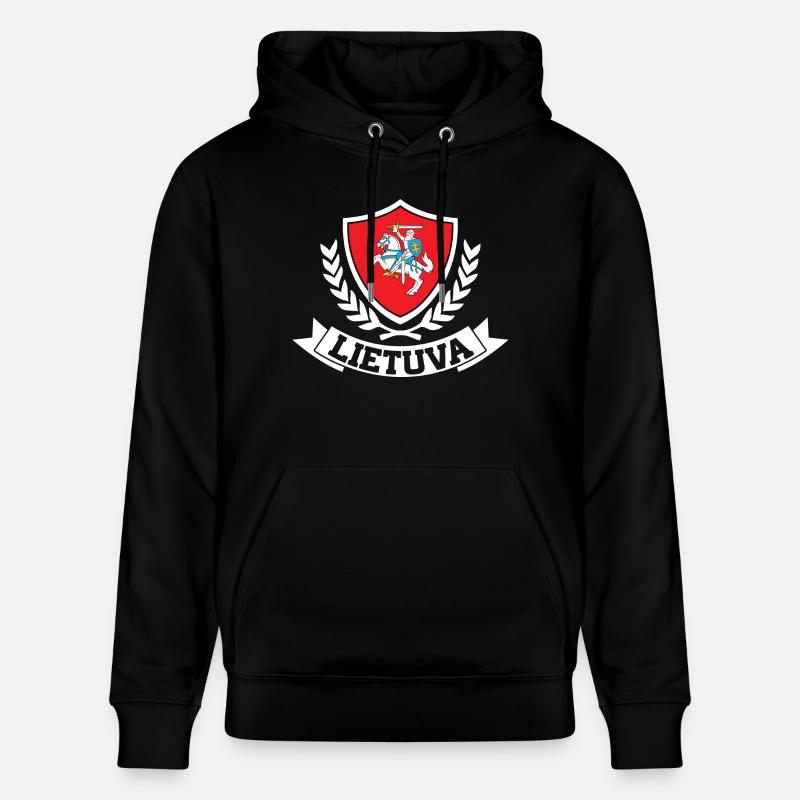 Lietuva - Sweat à capuche bio CRUISER Stanley/Stella Unisexe - noir
