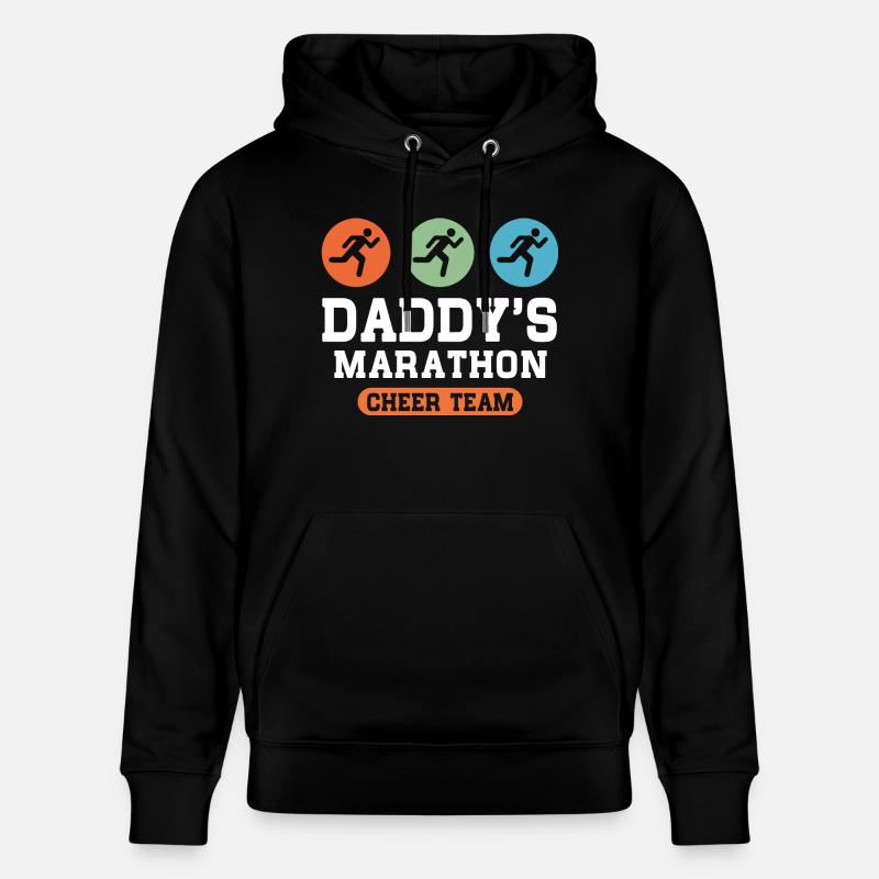 Marathon Cheer Team - Stanley/Stella Unisex Bio-Hoodie CRUISER - Schwarz