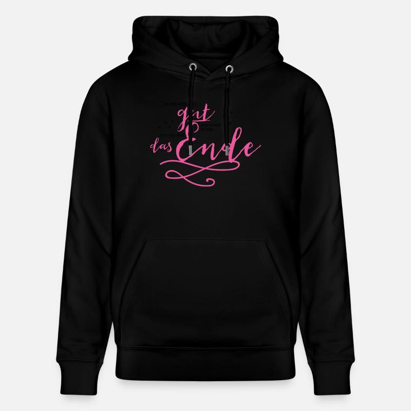 Am Ende wird alles gut! - Stanley/Stella Unisex Bio-Hoodie CRUISER  - Schwarz