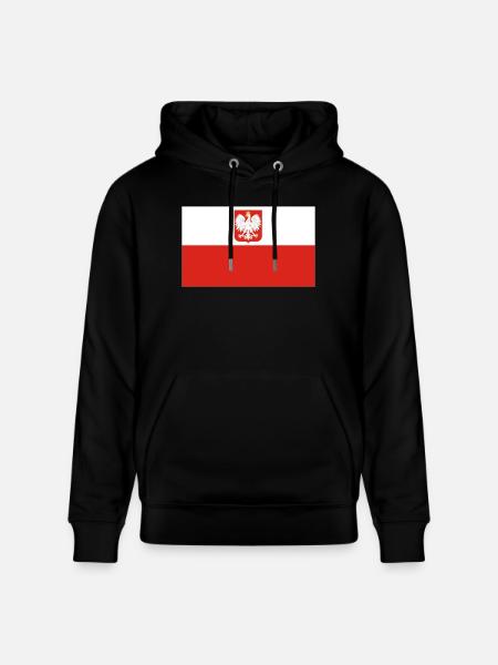 POLAND - Stanley/Stella CRUISER Unisex Organic Hoodie - black