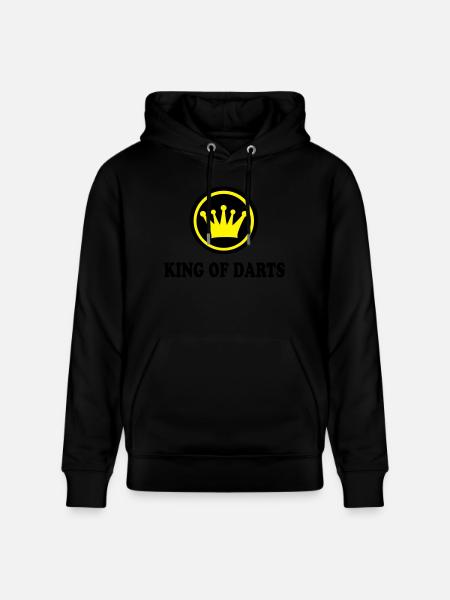 Darts - Stanley/Stella Unisex Bio-Hoodie CRUISER  - Schwarz