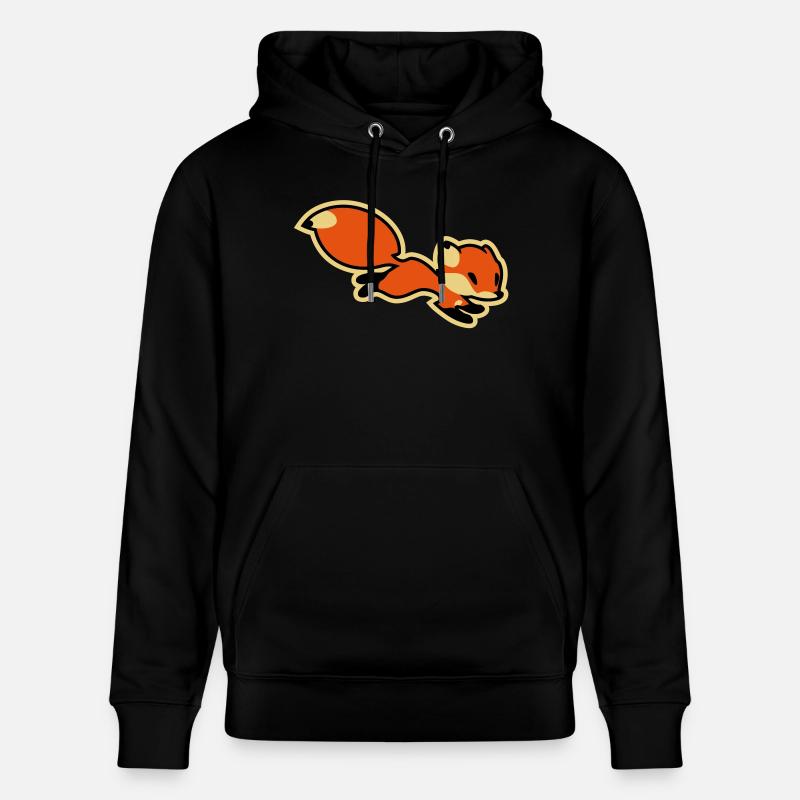 Fox - Stanley/Stella Unisex Bio-Hoodie CRUISER  - Schwarz