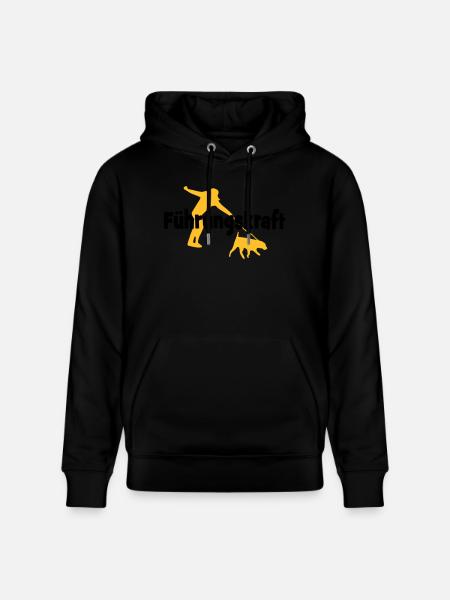 Hund - Stanley/Stella CRUISER Unisex Organic Hoodie - black