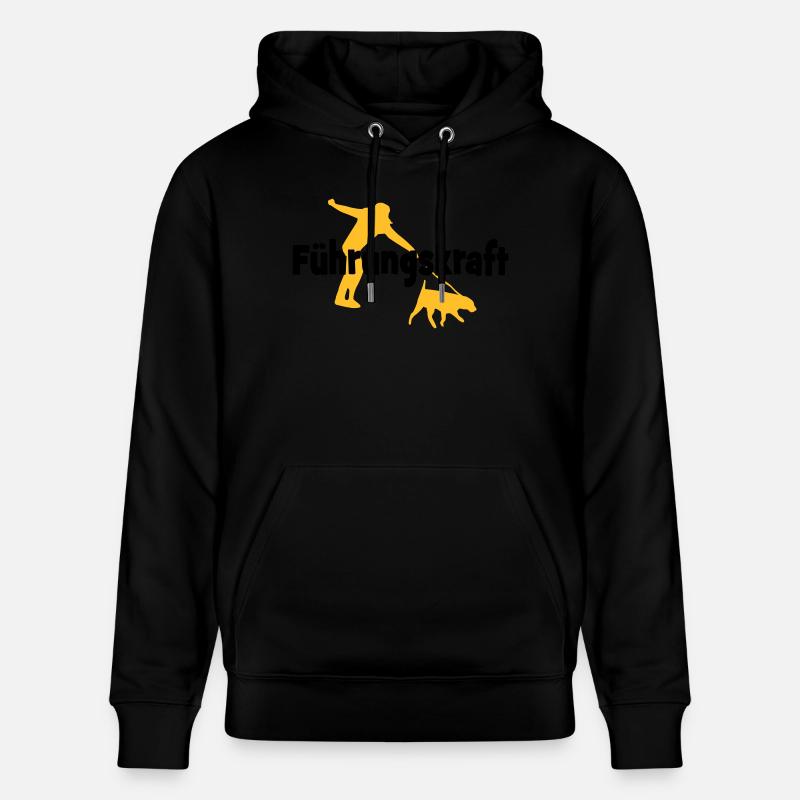 Hund - Stanley/Stella Unisex Bio-Hoodie CRUISER  - Schwarz
