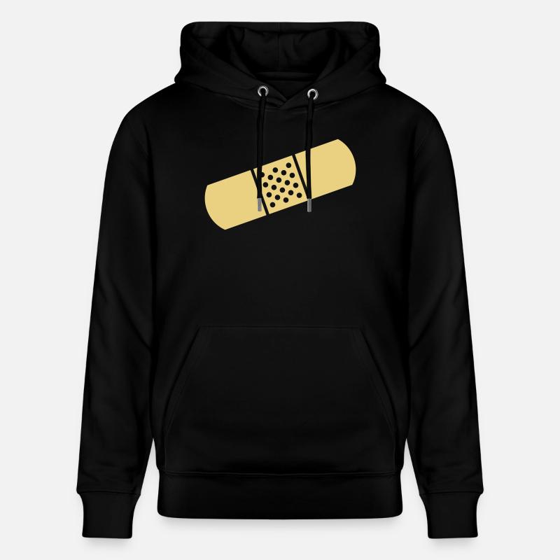 Pflaster - Stanley/Stella Unisex Bio-Hoodie CRUISER - Schwarz