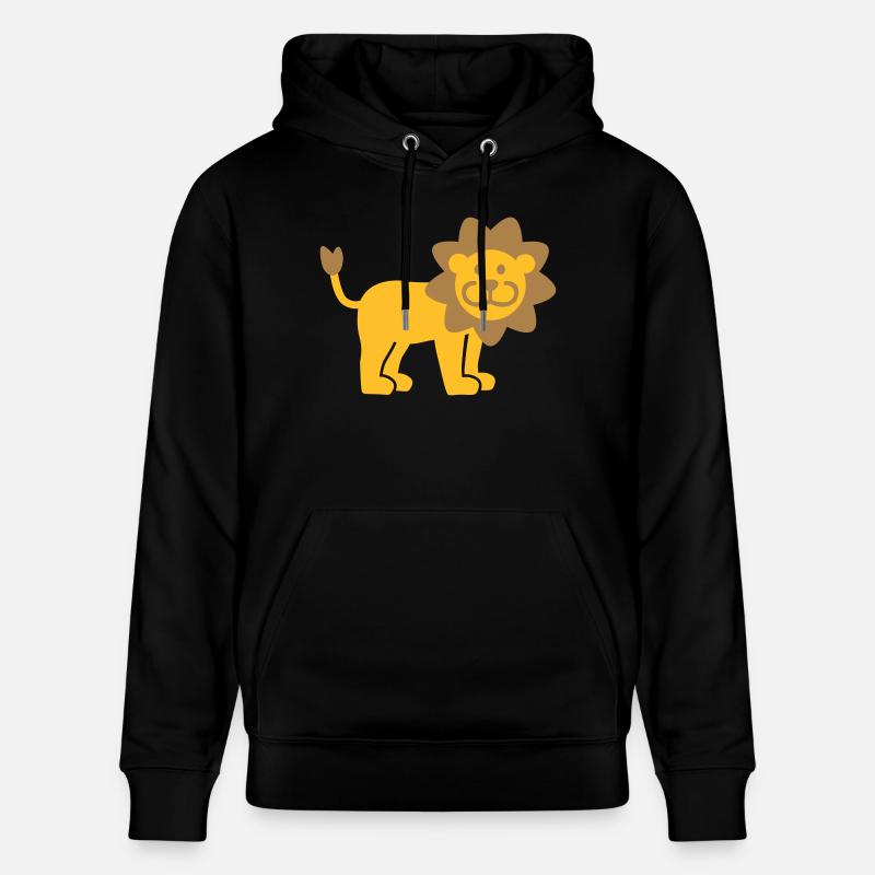Lion - Sweat à capuche bio CRUISER Stanley/Stella Unisexe - noir