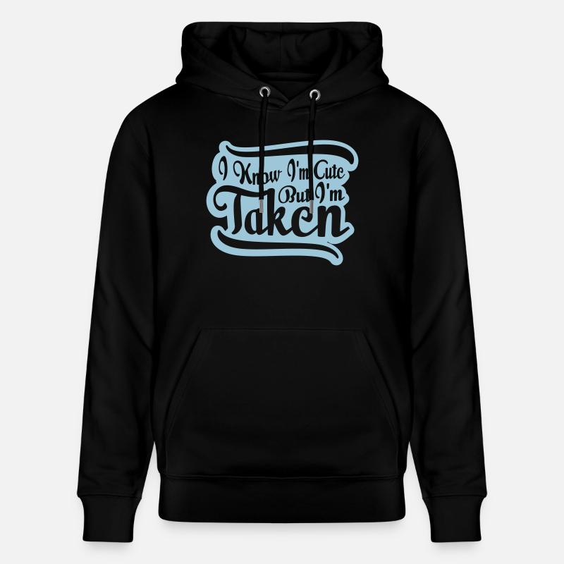 citation mignonne mais prise - Sweat à capuche bio CRUISER Stanley/Stella Unisexe - noir