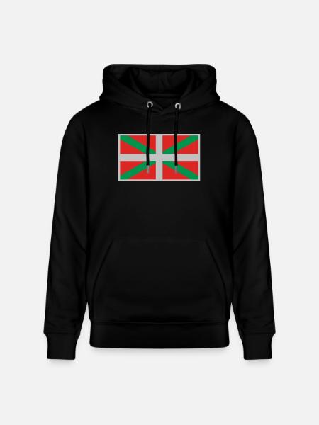 ikurrina - Stanley/Stella CRUISER Unisex Organic Hoodie - black