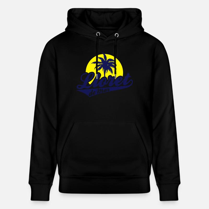 Lloret de Mar - Stanley/Stella Unisex Bio-Hoodie CRUISER  - Schwarz