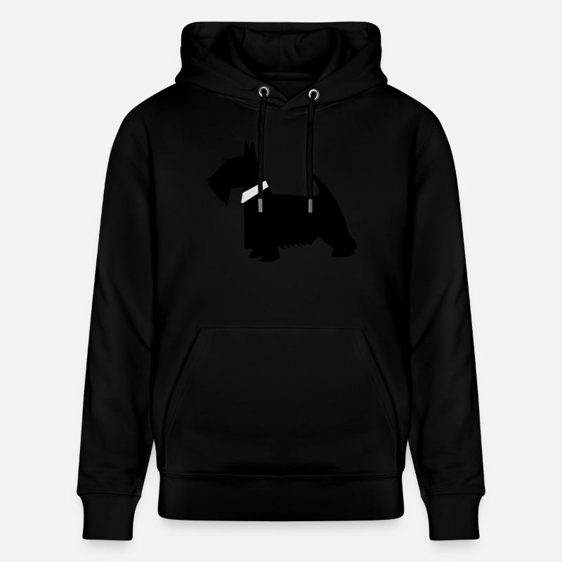 terrier écossais noir - Sweat à capuche bio CRUISER Stanley/Stella Unisexe - noir